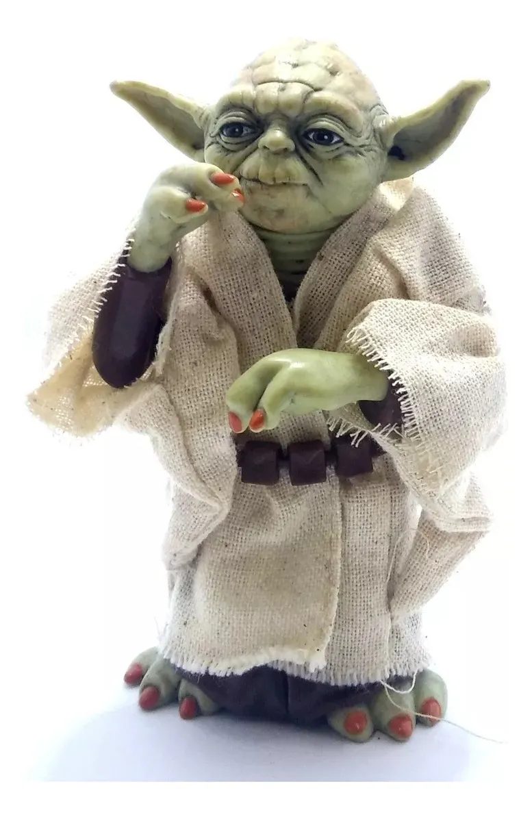 Boneco Mestre Yoda Star Wars - Colecionador - 12cm