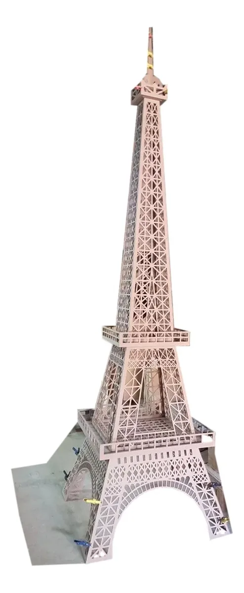 Torre Eiffel Mdf De 6mm 1,80 Cm De Altura Decoração Resisten